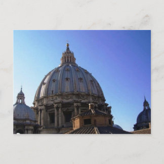 Sankt Peters kyrkans kupol - vykort