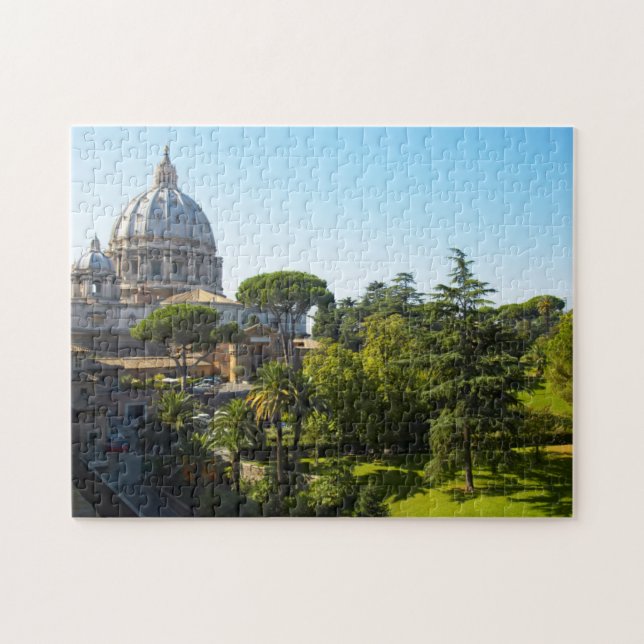 Sankt Petersbasilikan, Vatikanstaten, Rom, Italien Pussel (Horisontell)