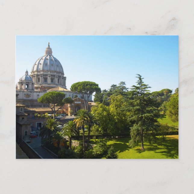 Sankt Petersbasilikan, Vatikanstaten, Rom, Italien Vykort (Framsida)