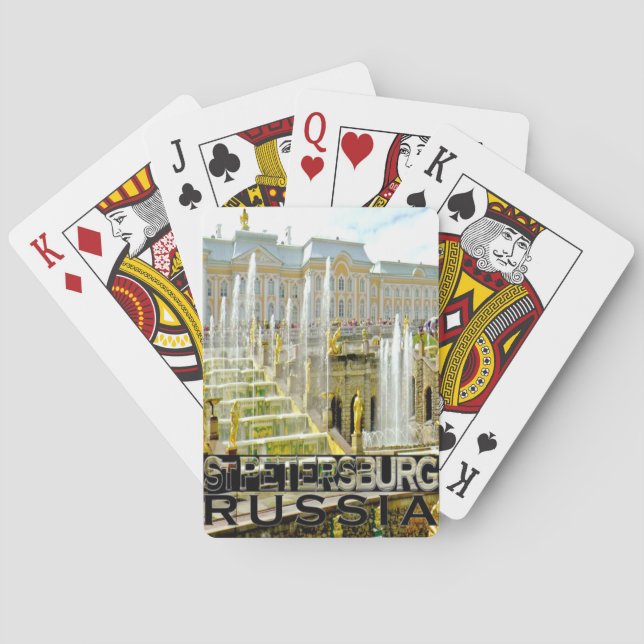 Sankt Petersburg Casinokort (Baksidan)
