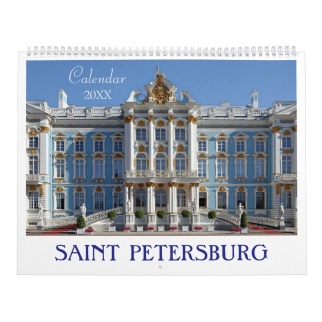 Sankt Petersburg estetiska bilder arkitektur  Kalender (Omslag)
