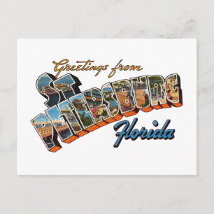 Sankt Petersburg FL Vykort