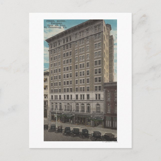 Sankt Petersburg, Florida - Exterior View of Pheil Vykort (Framsida)