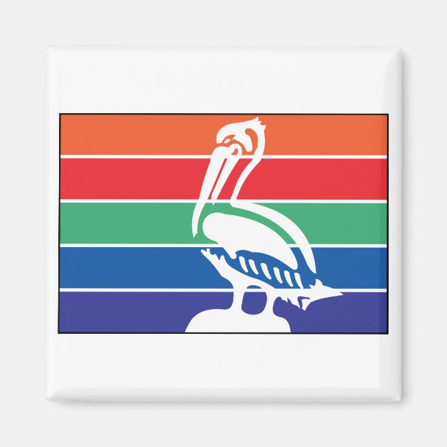 Sankt Petersburg Florida Magnet (Framsidan)