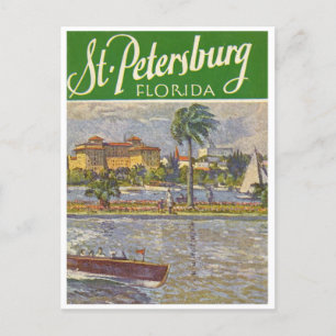 Sankt Petersburg Florida vintage 1926 Vykort
