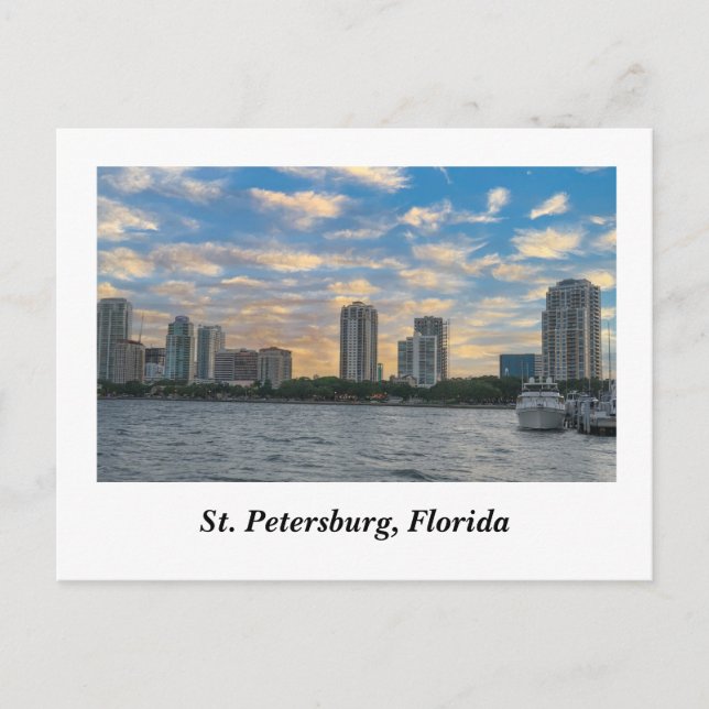 Sankt Petersburg, Florida Vykort (Framsida)