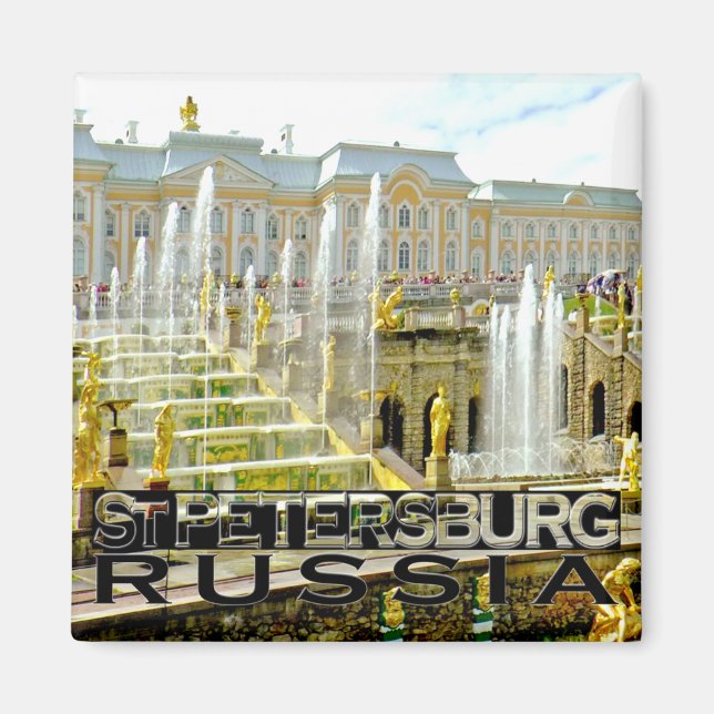 Sankt Petersburg Magnet (Framsidan)