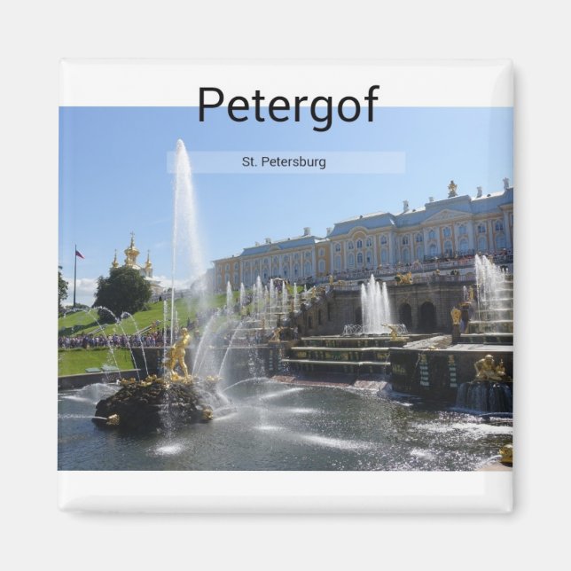 Sankt Petersburg, Petergof Magnet (Framsidan)