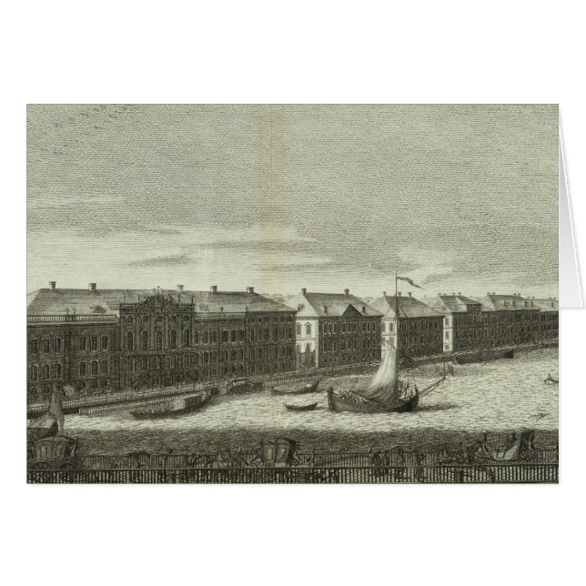 Sankt Petersburg, Ryssland 4 Hälsningskort (Framsidan Horizontal)