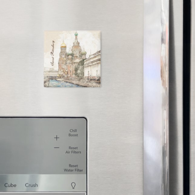 Sankt Petersburg, Ryssland Magnet (In Situ (Fridge))