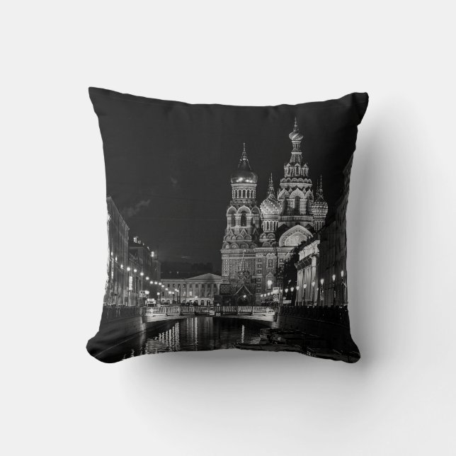 Sankt Petersburg Ryssland Pillow Kudde (Framsida)