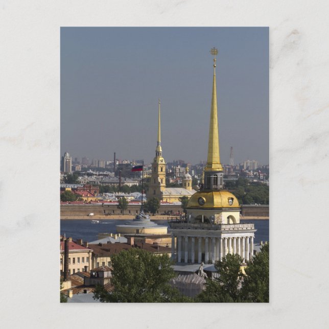 Sankt Petersburg, Ryssland Vykort (Framsida)