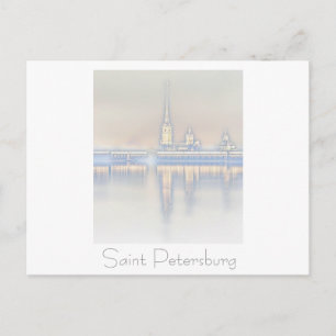Sankt Petersburg Stad Ryssland Arkitektur Vykort