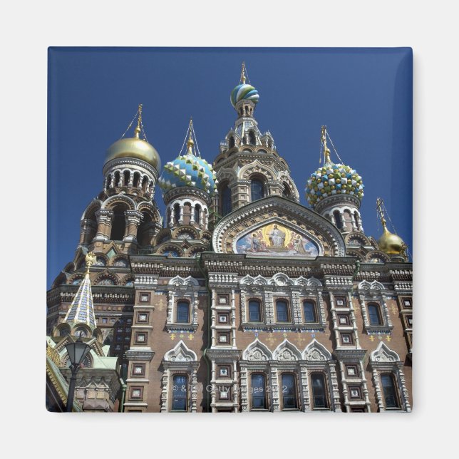 Sankt Petersburgkyrkan, Ryssland Magnet (Framsidan)