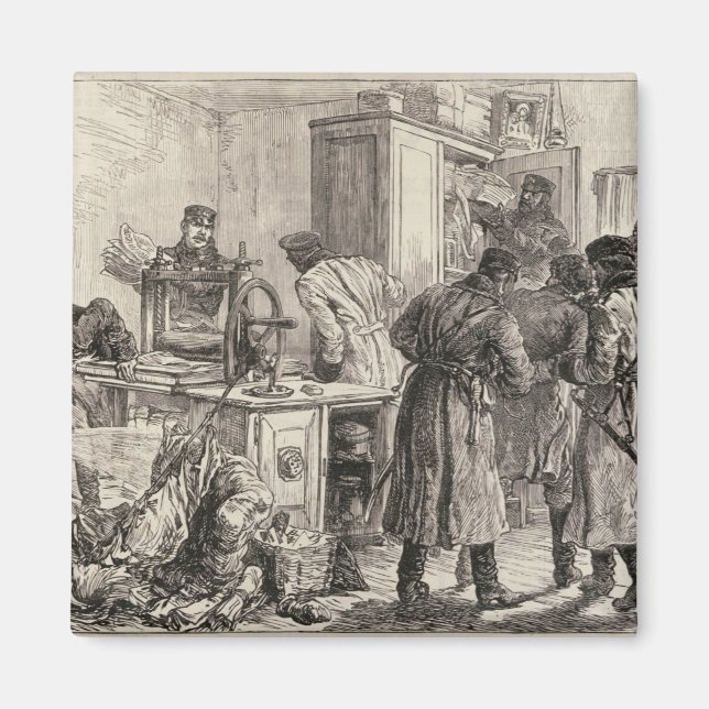 Sankt Petersburgs polis Magnet (Framsidan)