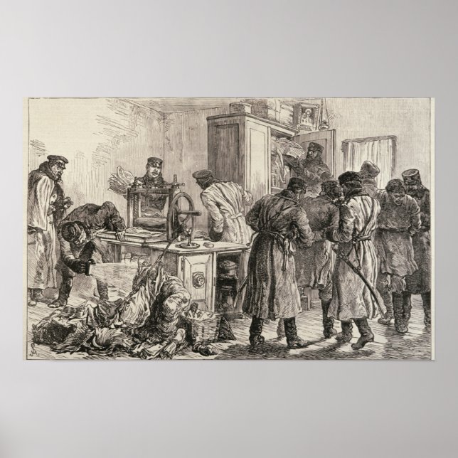 Sankt Petersburgs polis Poster (Framsidan)