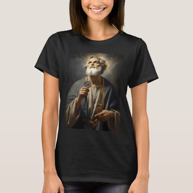 Sankt Petrus aposteln T Shirt (Framsida)