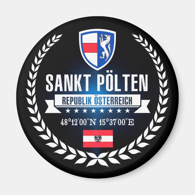 Sankt Pölten Magnet (Framsidan)
