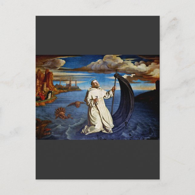 Sankt Raymond av Penyafort Premium Barockstil Helg Vykort (Framsida)