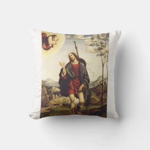 Sankt Roch av Francesco Francia Kudde