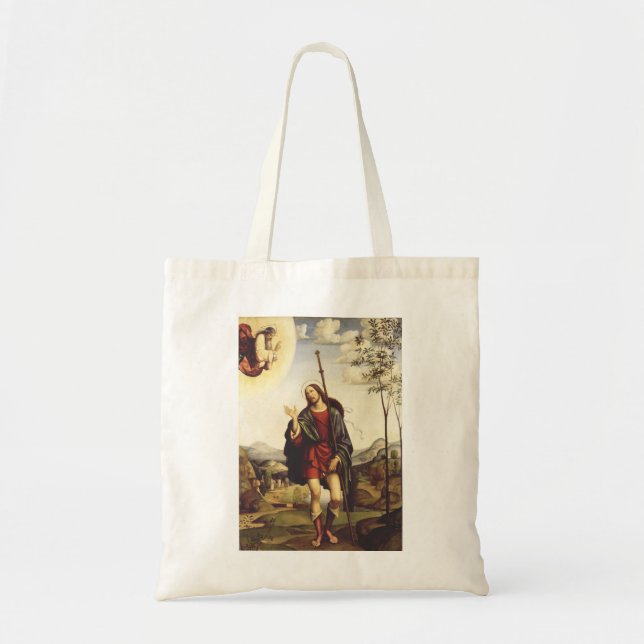 Sankt Roch av Francesco Francia  Tygkasse (Framsidan)