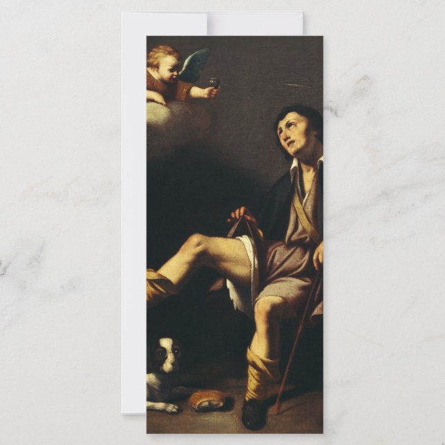 Sankt Rochus och ängeln av Guy François (Framsida)