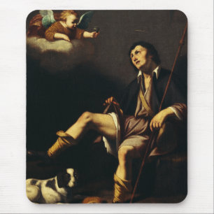 Sankt Rochus och ängeln av Guy François Musmatta