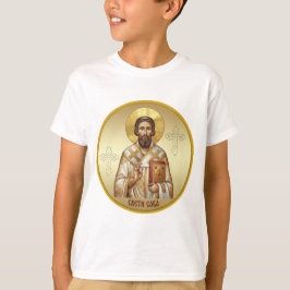 Sankt Sava Ortodox ikon T-Shirt