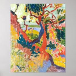Sänkt stig, L'Estaque | Andre Derain | Poster