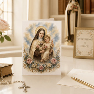 Sankt Thérèse av Lisieux Rosor Citat Kort