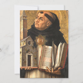 Sankt Thomas Aquinas Julkort