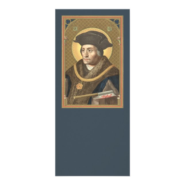 Sankt Thomas More (SAU 026) Anpassningsbar tom sid Reklamkort (Framsidan)