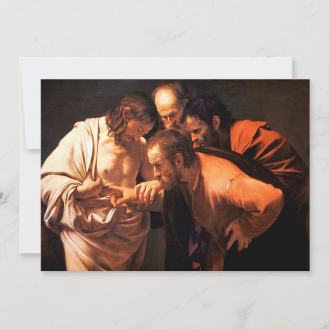 Sankt Thomas ökade värde av Caravaggio (Framsida)