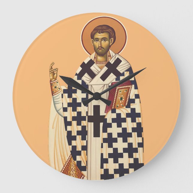 Sankt Timoteus av Efesus Traditionell ortodox kons Stor Klocka (Framsida)