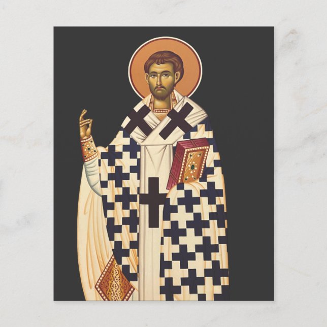 Sankt Timoteus, den förste kristne biskopen i Efes (Framsida)