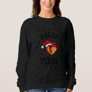 Sankt Tjocke Tomte Jul Vektlyftning Bodybuilding T Shirt