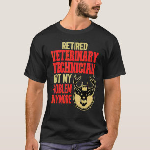 Sänkt veterinärteknikjakt på Hjort T Shirt