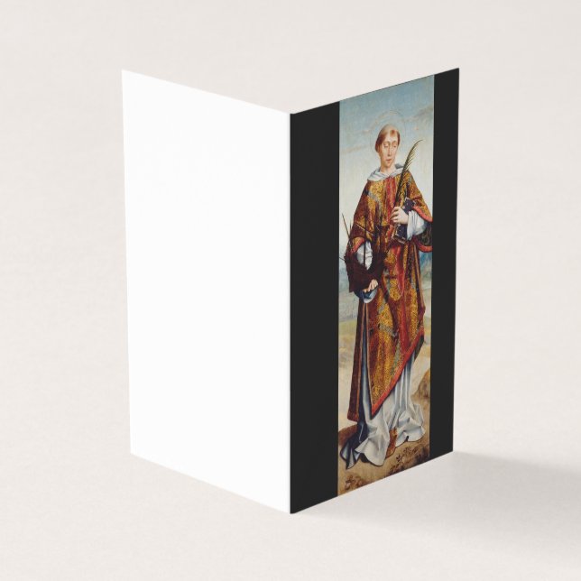 Sankt Vincent av Saragossa Kort (Utsida)