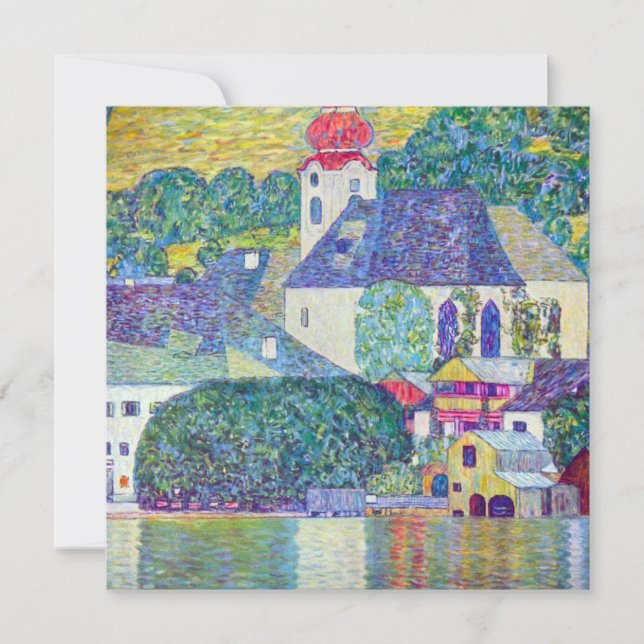 Sankt Wolfgang-kyrkan av Gustav Klimt, Victorian A (Framsida)