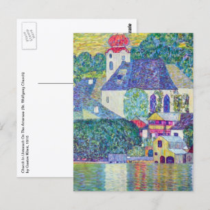 Sankt Wolfgang-kyrkan av Gustav Klimt, Victorian A Vykort