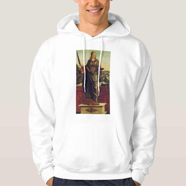 Sankta Anastasia av Rom Premiumkonst Hoodie (Framsida)