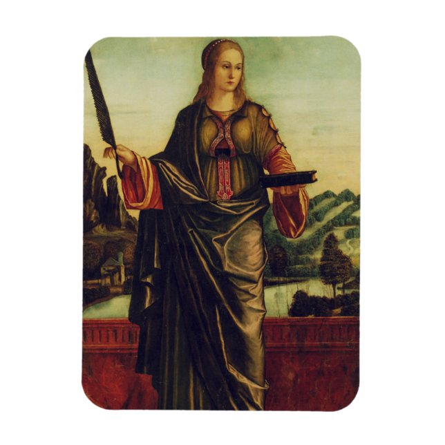 Sankta Anastasia av Rom Premiumkonst Magnet (Vertikal)