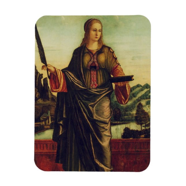 Sankta Anastasia av Rom Premiumkonst Magnet (Vertikal)