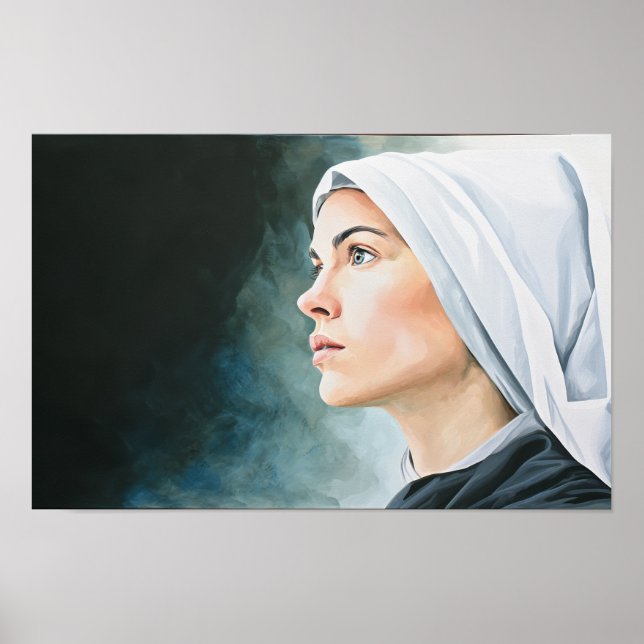Sankta Angela Merici: Ljus av tro och vishet Poster (Framsidan)