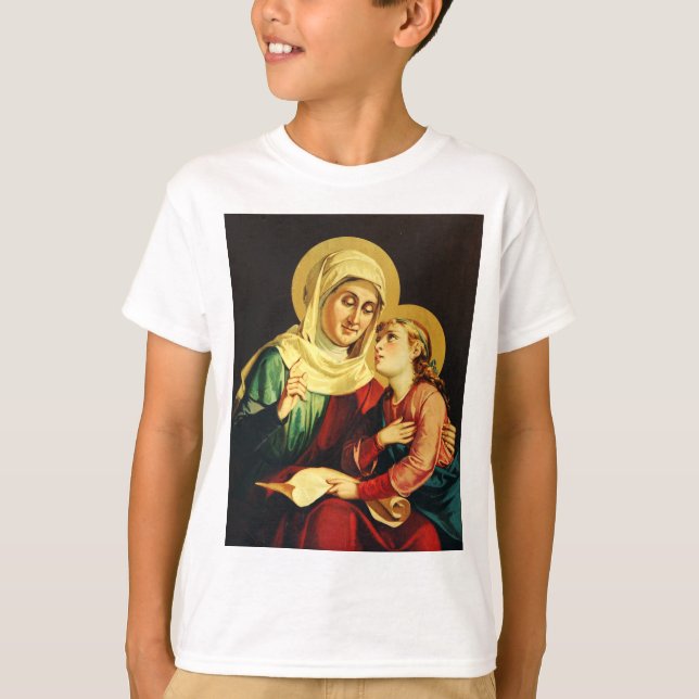 Sankta Anna och Jungfru Maria T Shirt (Framsida)