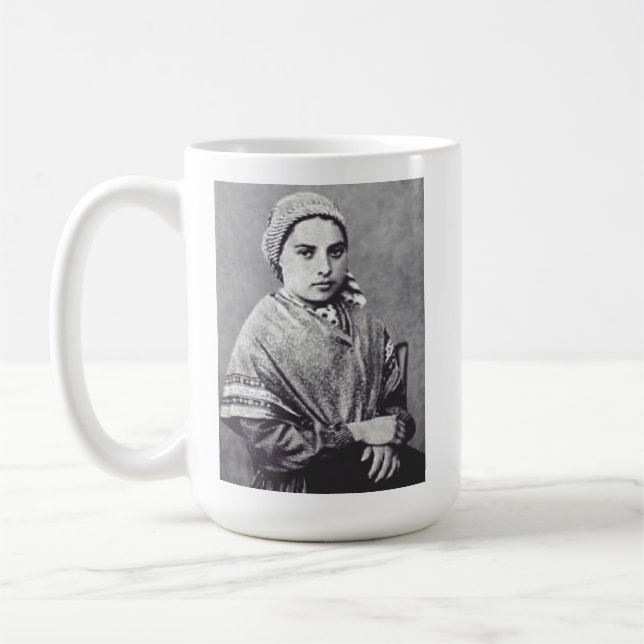 Sankta Bernadette Soubirous Kaffemugg (Vänster)