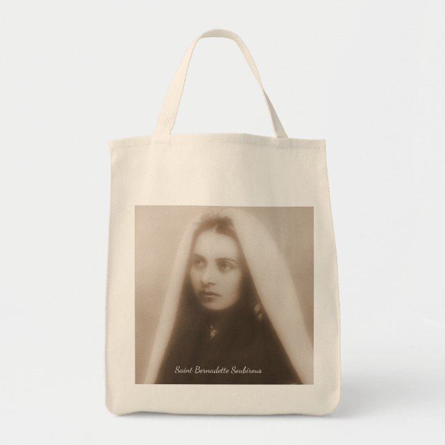 Sankta Bernadette Soubirous Tygkasse (Framsidan)