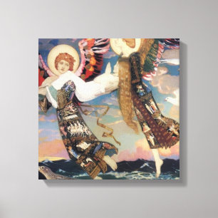 “Sankta Brida” Ängelkonst av John Duncan Canvastryck