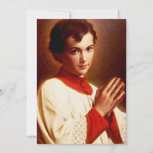 Sankta Dominicus Savio Julkort (Framsida)