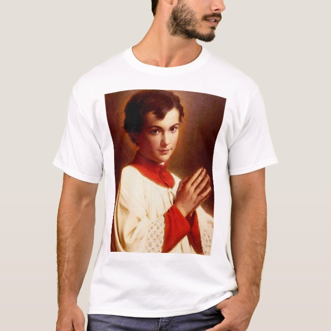 Sankta Dominicus Savio T Shirt (Framsida)